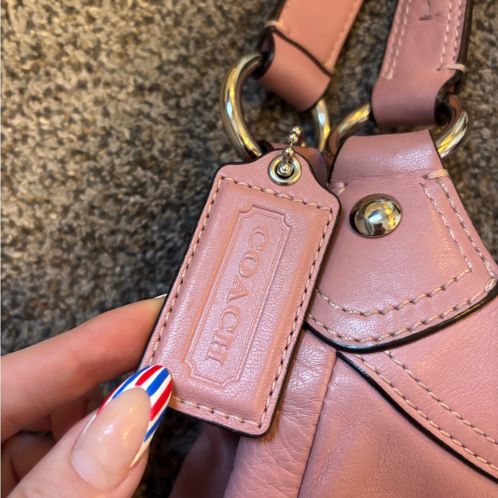 Coach Pink Soho Hobo Bag - Gem